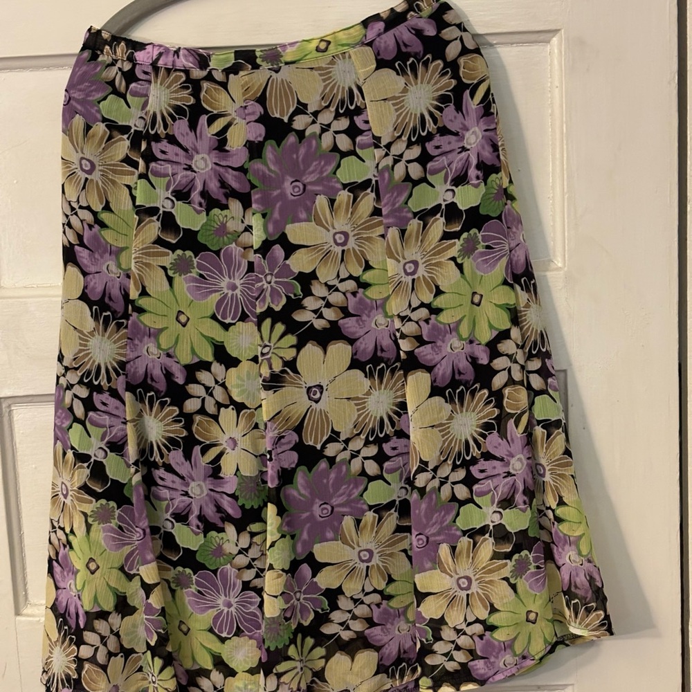 Floral skirt